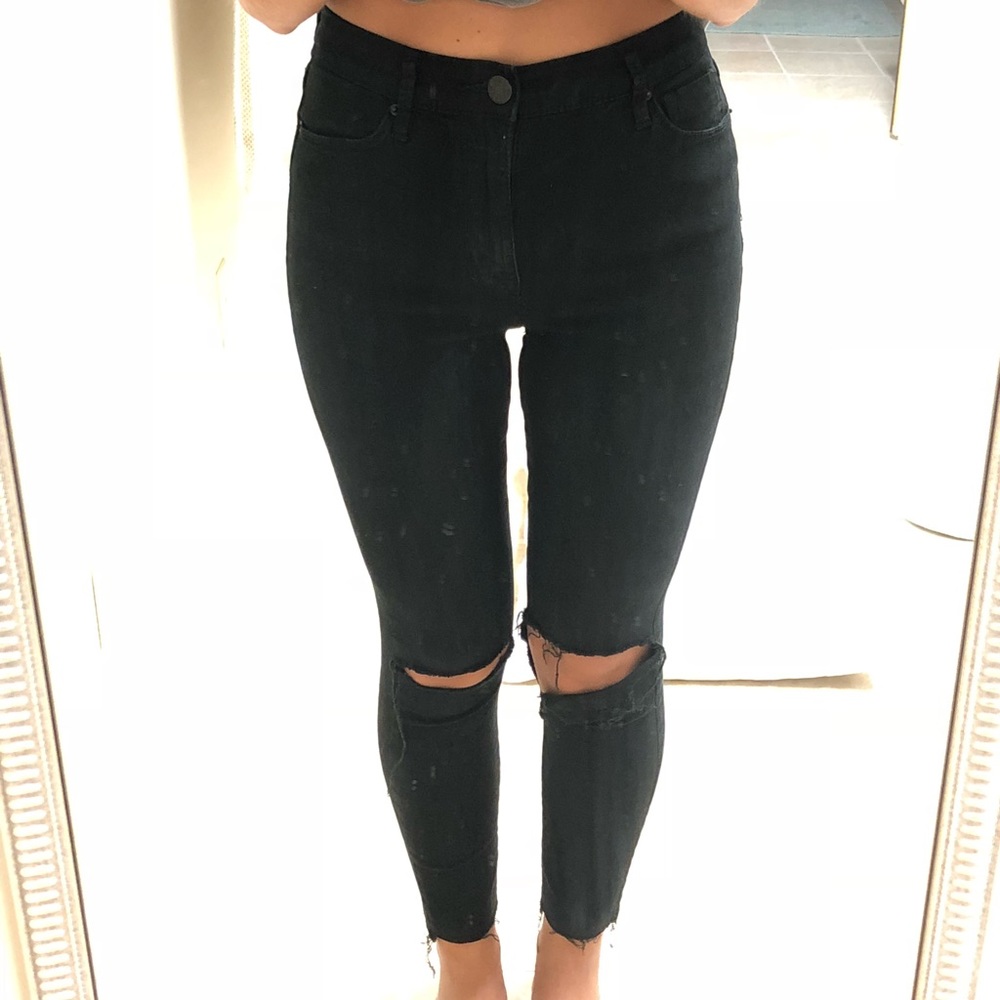 BDG by Urban Outfitters ripped knee twig jeans